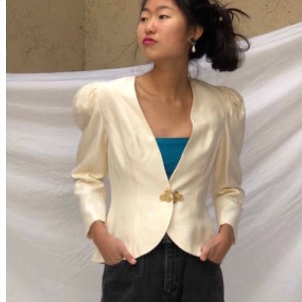 Raw Silk Jacket - image 1